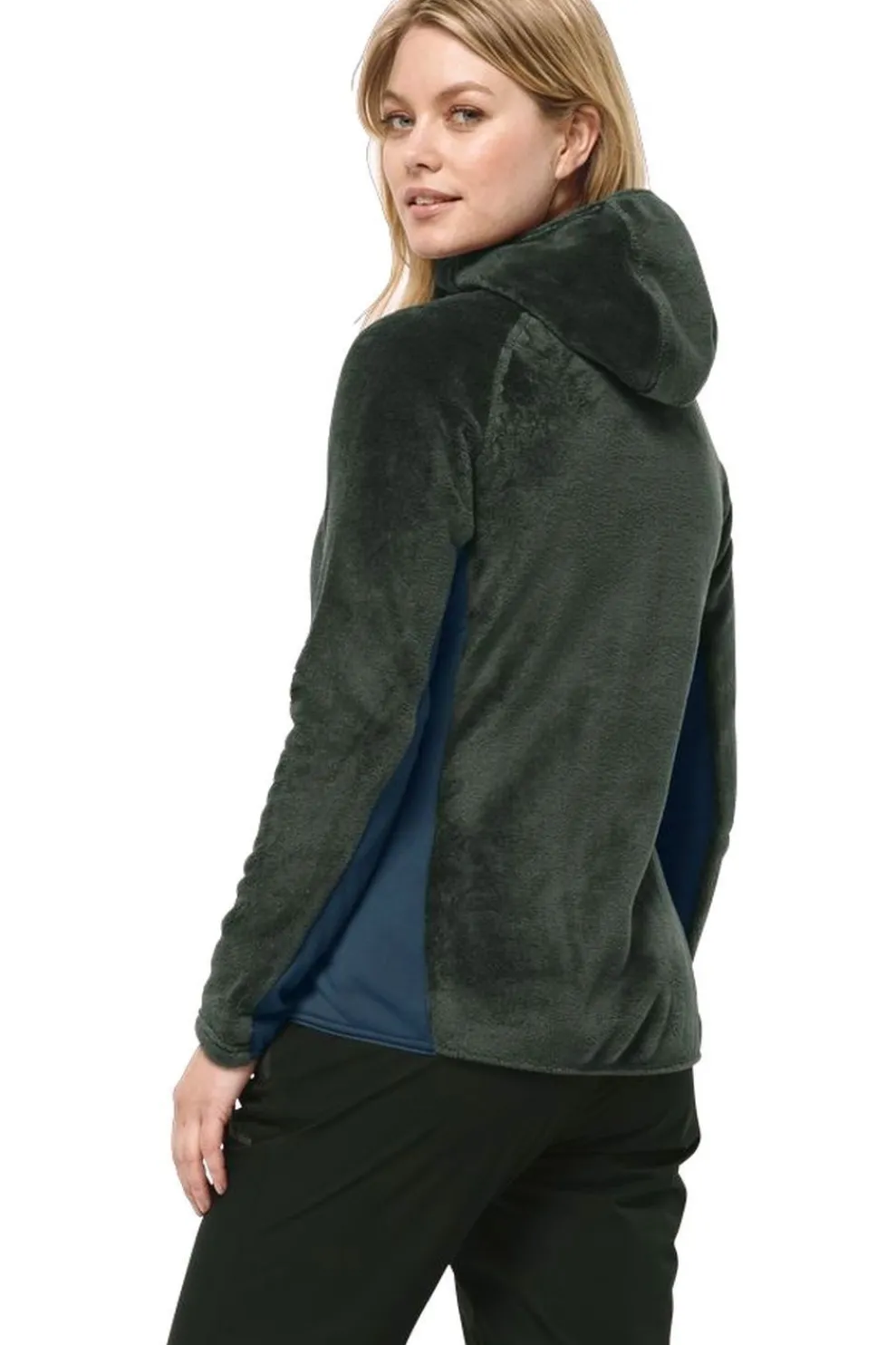Fleece Rotwand Hooded Fz-Jack Wolfskin Best