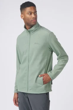 Best Jack Wolfskin Fleece Taunus Eucalyptus
