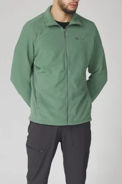Sale Jack Wolfskin Fleece Taunus Hedge Green