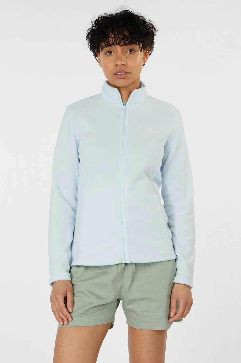 Online Jack Wolfskin Fleece Taunus Fz Ice Blue