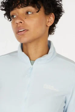 Online Jack Wolfskin Fleece Taunus Fz Ice Blue