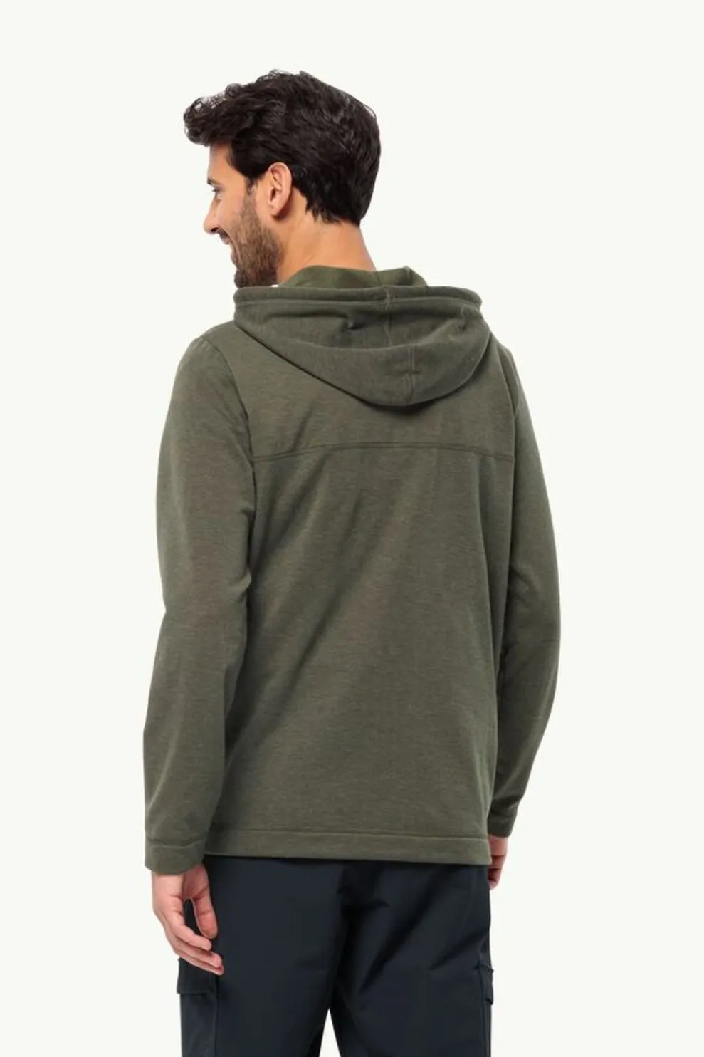 Discount Jack Wolfskin Fleece Waldsee Hooded M Island Moss