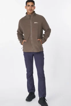 Online Jack Wolfskin Fleecealdsteig Fz Cold Coffee / Cold Coffee