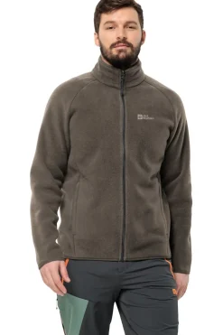 Online Jack Wolfskin Fleecealdsteig Fz Cold Coffee / Cold Coffee