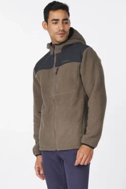New Jack Wolfskin Fleeceammweg Pile Fz Cold Coffee