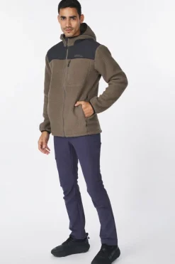 New Jack Wolfskin Fleeceammweg Pile Fz Cold Coffee