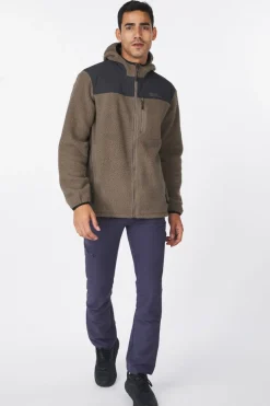 New Jack Wolfskin Fleeceammweg Pile Fz Cold Coffee