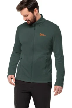 Discount Jack Wolfskin Fleecetrui Kolbenberg Fz Black Olive