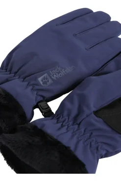 New Jack Wolfskin Handschoenen Highloft Glove Women Night Blue