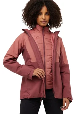 Discount Jack Wolfskin 3-In-1 Jas Glaabach 3In1 Jkt W mid red/mid pink