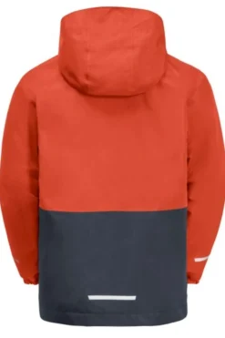 Clearance Jack Wolfskin 3-In-1 Jas Iceland 3In1 Jacket dark red