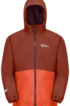 Clearance Jack Wolfskin 3-In-1 Jas Iceland 3In1 Jacket Intense Rust