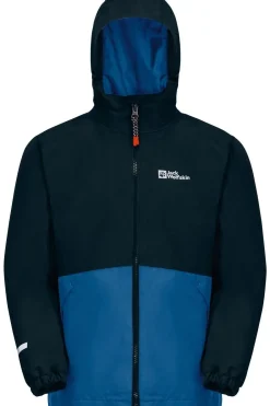 Fashion Jack Wolfskin 3-In-1 Jas Iceland 3In1 Jacket Crisp Cobalt