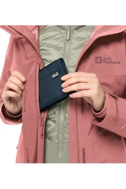 New Jack Wolfskin 3-In-1 Jas Luntal  W Mineral Red