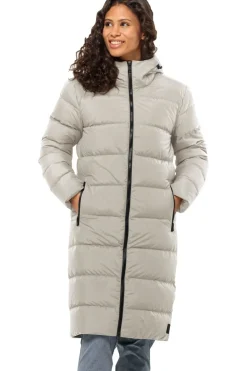 Clearance Jack Wolfskin Jas Frozen Palace Coat W Off White/Ecru