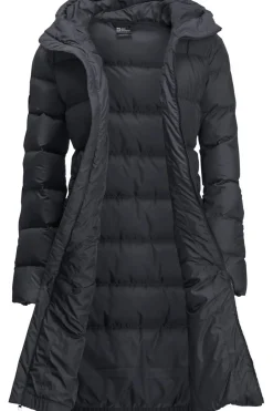 Online Jack Wolfskin Jas Frozen Palace Coat W black/dark grey