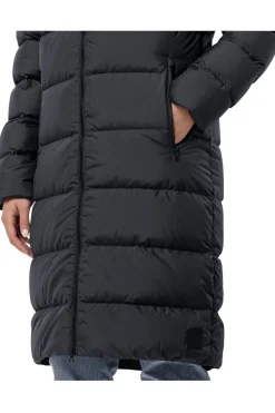 Online Jack Wolfskin Jas Frozen Palace Coat W black/dark grey
