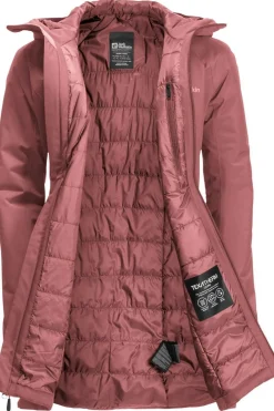 Fashion Jack Wolfskin Jas Heidelstein Ins Red Ochre