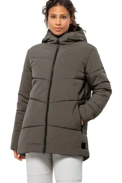 Outlet Jack Wolfskin Jas Karolinger Long Cold Coffee
