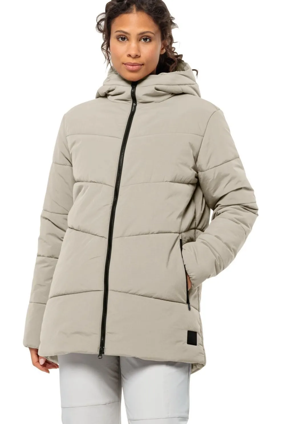 Discount Jack Wolfskin Jas Karolinger Long Off White/Ecru