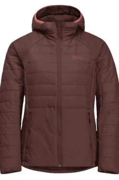 Best Jack Wolfskin Jas Lapawa Ins Hoodie W Dark Maroon