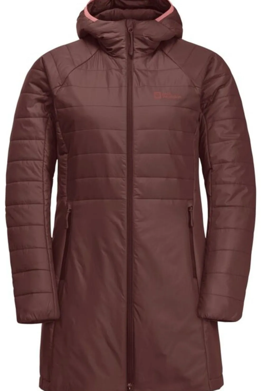 Fashion Jack Wolfskin Jas Lapawa Ins Coat W Dark Maroon