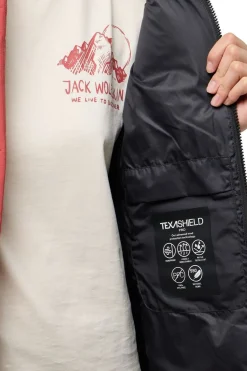 Online Jack Wolfskin Jas Nordlicht mid red