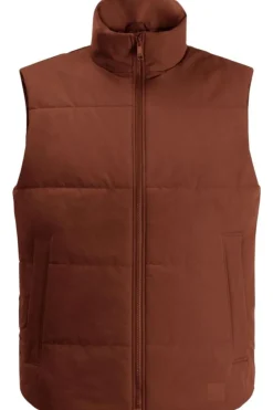 Best Jack Wolfskin Jas White Frost Vest Carmine