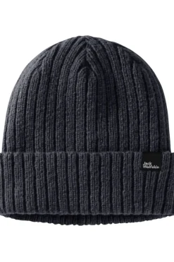 New Jack Wolfskin Muts Cushy Beanie Night Blue