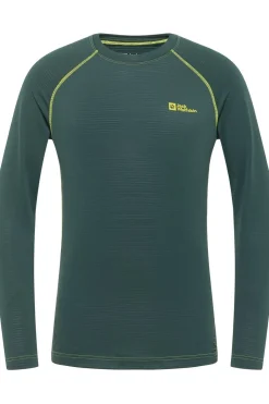Best Jack Wolfskin Ondergoed Infinite Warm Ls M dark green