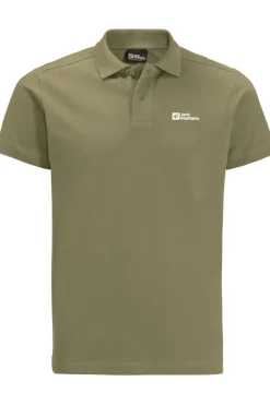 Fashion Jack Wolfskin Polo Essential M Bay Leaf