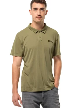Fashion Jack Wolfskin Polo Pikeh Bay Leaf