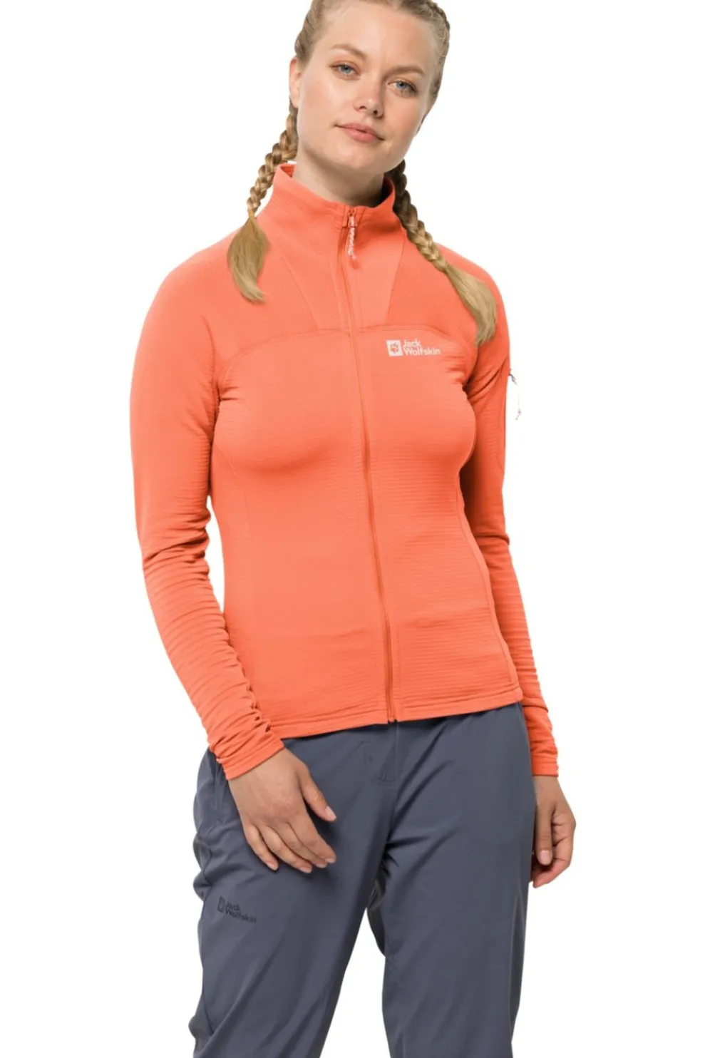 New Jack Wolfskin Prelight Jacket W Digital Orange