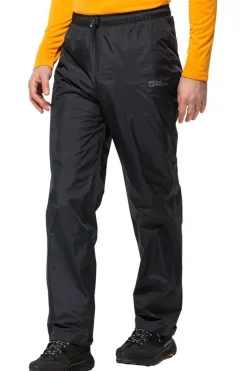 Best Jack Wolfskin Regenbroek Rainy Day Black