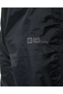 Best Jack Wolfskin Regenbroek Rainy Day Black