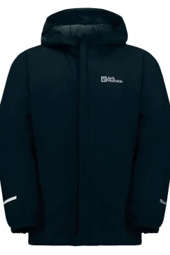 Discount Jack Wolfskin Regenjas Blocky Jacket dark blue/blue