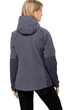 New Jack Wolfskin Regenjas Eagle Peak 2L  W Dolphin