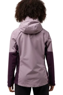 Fashion Jack Wolfskin Regenjas Eagle Peak 2L Jkt W Dark Purple/Lilac