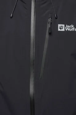 Outlet Jack Wolfskin Regenjas Eagle Peak 2L Jkt M Phantom