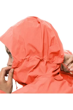 Hot Jack Wolfskin Regenjas Elsberg 2.5L W Digital Orange