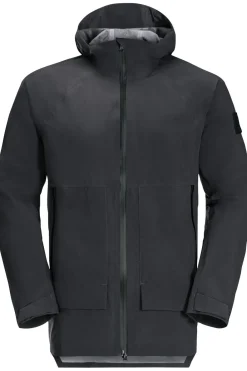 Outlet Jack Wolfskin Regenjas Goldgewann Parka M Phantom