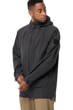 Outlet Jack Wolfskin Regenjas Goldgewann Parka M Phantom