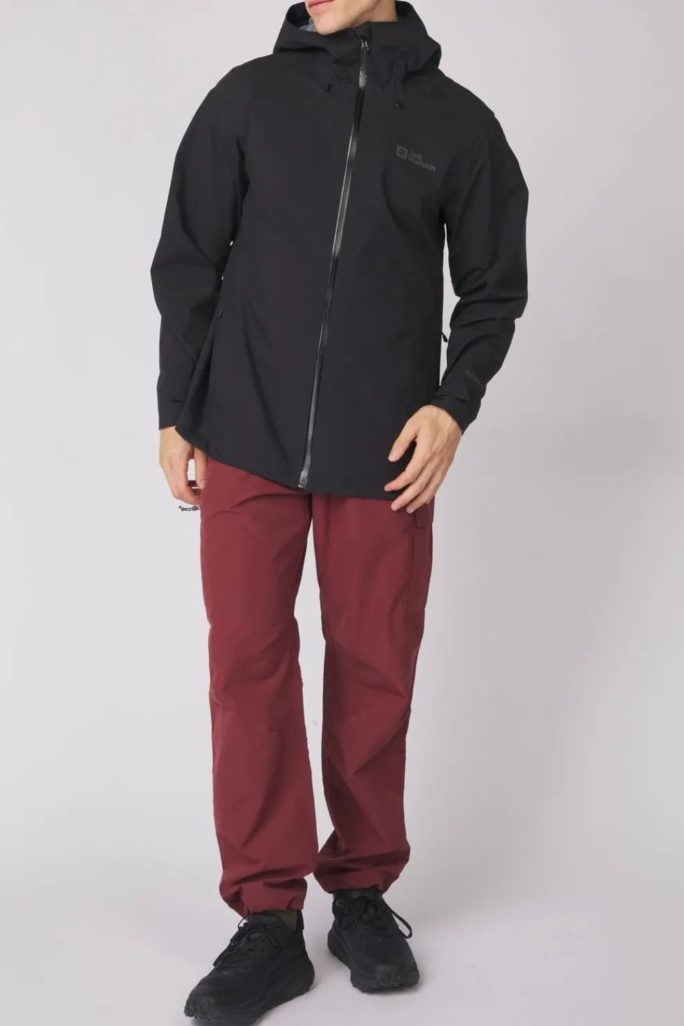 Best Jack Wolfskin Regenjas Highest Peak 3L Black