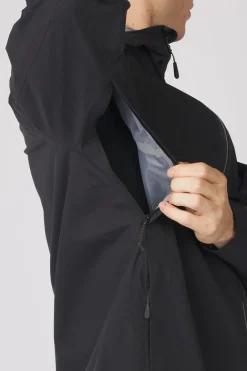 Best Jack Wolfskin Regenjas Highest Peak 3L Black