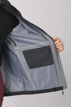 Best Jack Wolfskin Regenjas Highest Peak 3L Black