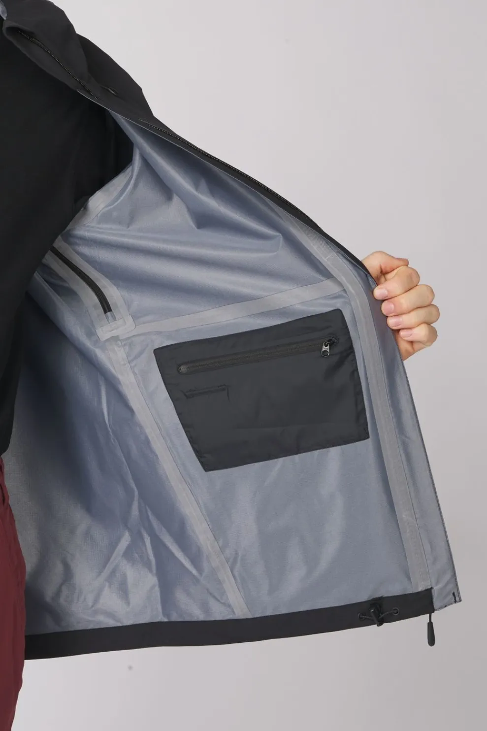 Best Jack Wolfskin Regenjas Highest Peak 3L Black