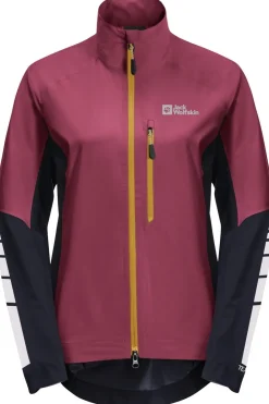 Best Jack Wolfskin Regenjas Morobbia 2.5L W Sangria Red