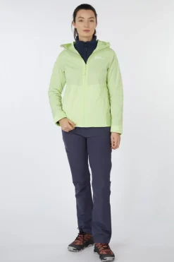 Clearance Jack Wolfskin Regenjas Prelight 2.5L Lt Jkt W Cool Matcha