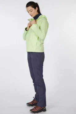 Clearance Jack Wolfskin Regenjas Prelight 2.5L Lt Jkt W Cool Matcha