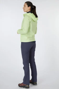 Clearance Jack Wolfskin Regenjas Prelight 2.5L Lt Jkt W Cool Matcha